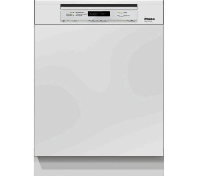 Miele G6410 SCi BRWH Full-size Semi-Integrated Dishwasher - White